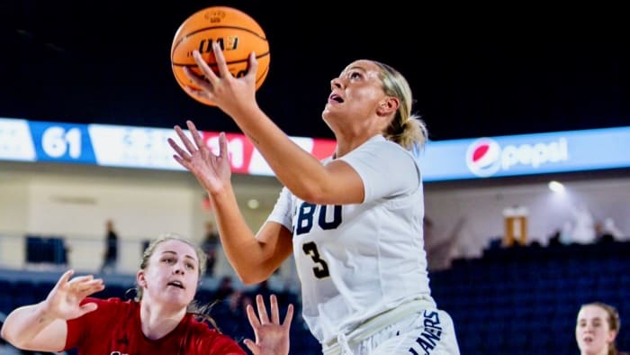 Kinsley Barrington, University girls basketball at Cal Baptist